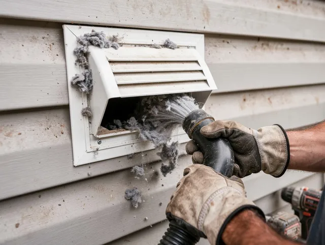 Professional dryer vent cleaning by Westerly Dryer Vent Cleaning in Westerly