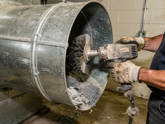 Industrial-grade dryer vent cleaning by Westerly Dryer Vent Cleaning in Westerly